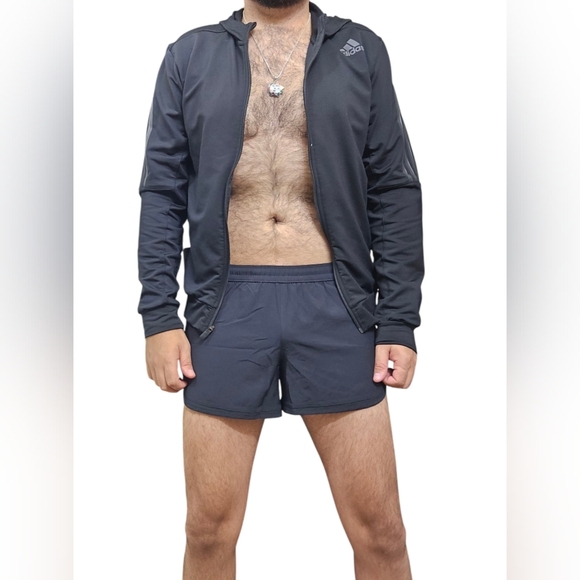 Champion Men's Black Athletic Short Shorts Size M - Picture 1 of 4